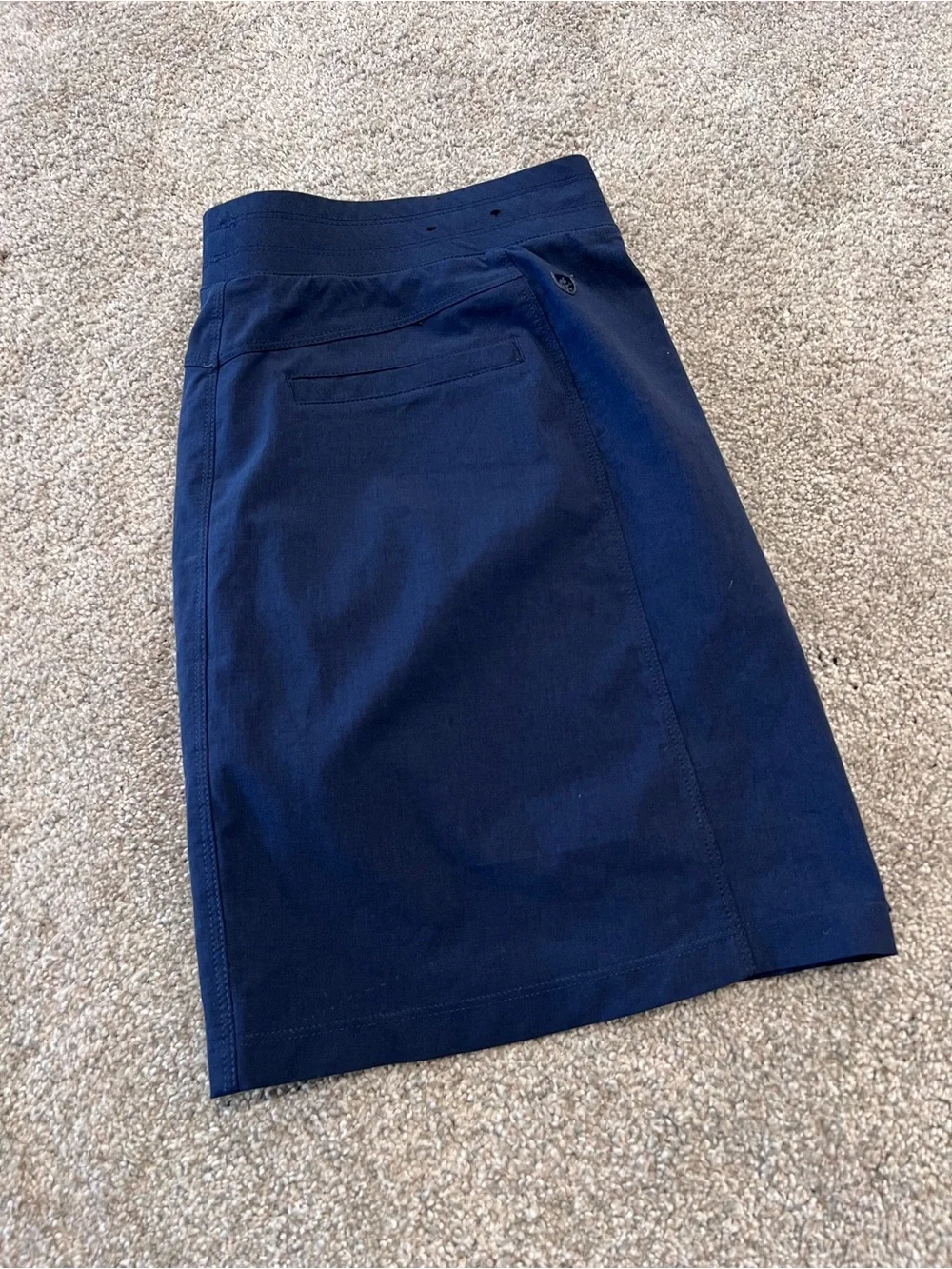 Kuhl Freeflex Skort Women Sz Medium Athletic Night Sky Blue Lightweight 6307 $85 - Picture 14 of 16